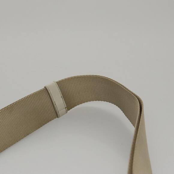 PRADA Shoulder Bag Nylon Beige Silver - Picture 14 of 16